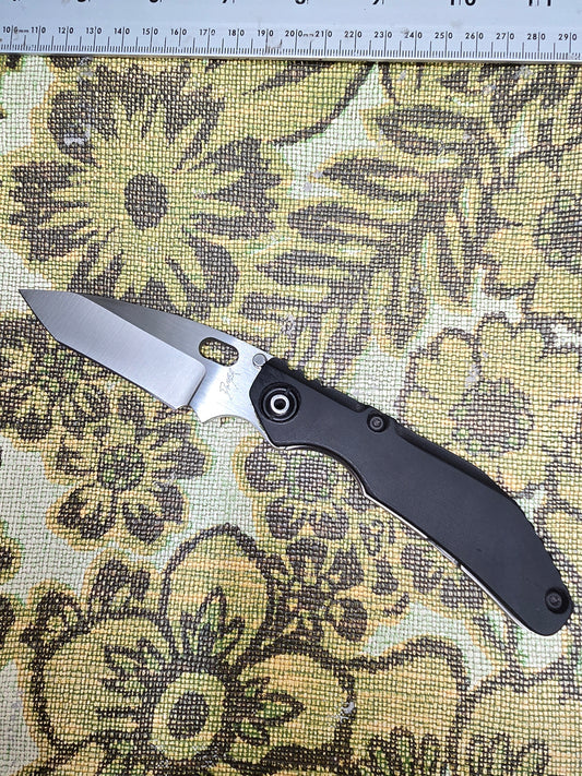 Dwyer Custom Goods BBNM Magnacut G10 Showside Titanium Lockside